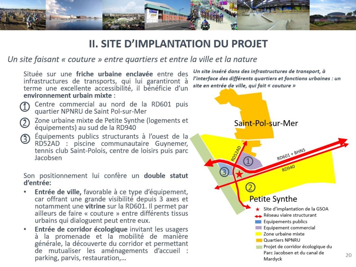 Analyse de l'environnement urbain du site pressenti - ProPolis